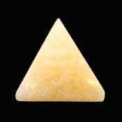 Gemstone Pyramid In Orange Calcite.   SP17303POL