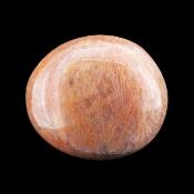 Peach Moonstone Polished Pebble/ Palm Stone.   SP17368POL