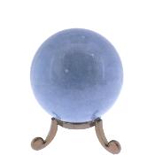 Gemstone Sphere In Angelite.   SP17381POL