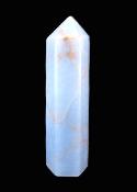 Angelite Fully Polished And Facetted Point/ Tower Specimen.   SP17755POL
