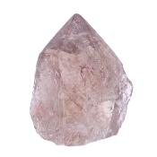 Smokey Quartz Raw Point Specimen With Polished Top And Flat Cut Base.   SP17819POL