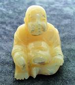BUDDHA CARVING IN MOTHER OF PEARL. SP8237POL