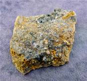 BLUE QUARTZ CRYSTAL FORMATIONS ON MATRIX. SP8756