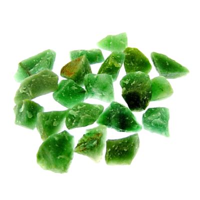 GREEN AVENTURINE RAW CRYSTAL CHIPS (250g BAG).   SPR13925WH