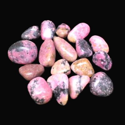 Rhodonite Polished Tumble Stones (1Kg Bag).   SPR16984WHB