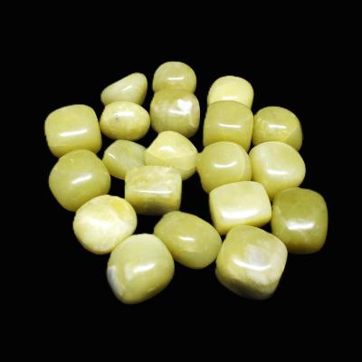 Lime Jade Polished Tumble Stones (500g Bag).   SPR16988WHA