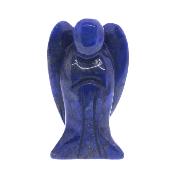 Carving Of An Angel In Lapis Lazuli.   SPR17858POL