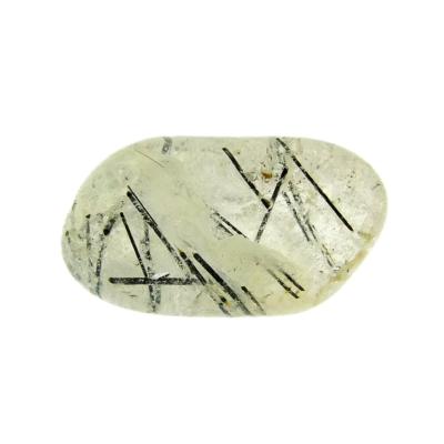 Tourmaline In Quartz Polished Pebble Specimen.   SP15750POL