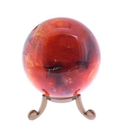 Gemstone Sphere In Carnelian.   SP17282POL