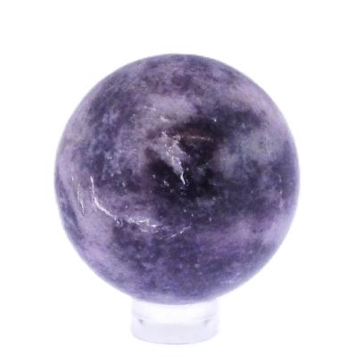 Gemstone Sphere In Lepidolite.  SP17286POL