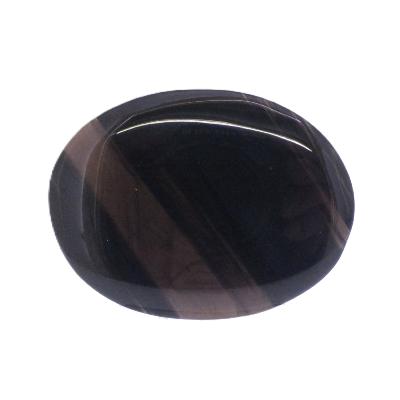Ice Obsidian Polished Oval Pebble Specimen.   SP17375POL