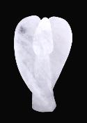 Gemstone Angel Carving In Quartz.   SP17779POL