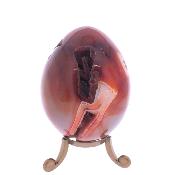 Gemstone Egg In Carnelian.   SP17813SLF