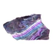 Fluorite Tri Coloured Polished Face Slice Specimen.   SP17821POL