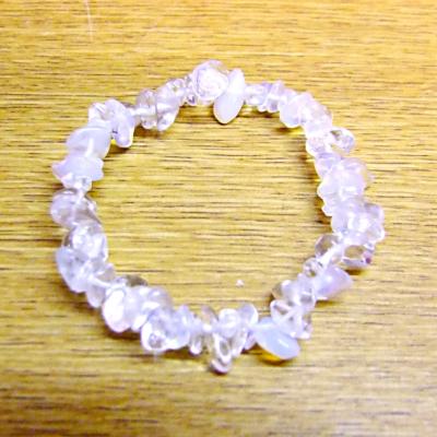 ELASTICATED OPALITE CRYSTAL CHIP BRACELET 10 PACK.   SPR14291BRWH
