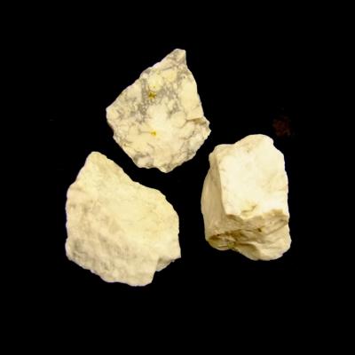 WHITE HOWLITE RAW CRYSTAL SPECIMENS (500g BAG).   SPR14578WHA