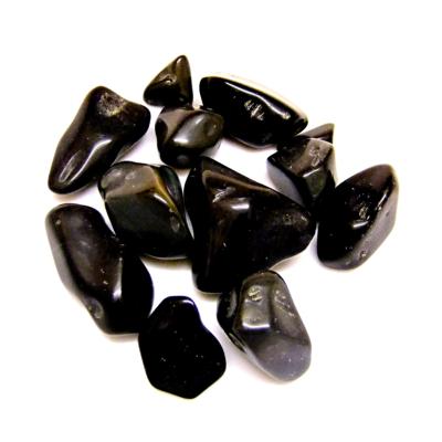 Sheen Obsidian Polished Tumble Stones (1Kg Bag Bulk Buy).   SPR15144WH
