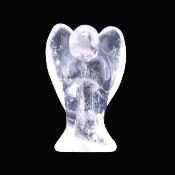 Gemstone Angel Carvings In Quartz.   SPR17728POL