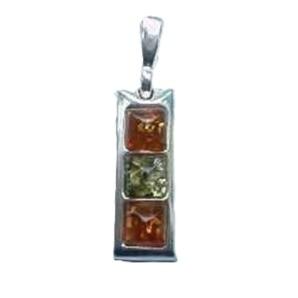 OBLONG AMBER PENDANT.   BM2G038002