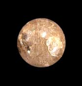 RUTILATED QUARTZ SPHERE.   SP11812POL