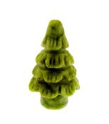 A GEMSTONE MINI CHRISTMAS TREE CARVING IN SERPENTINE.   SP12972POL