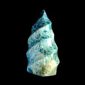 SPIRAL FLAME CARVING IN APATITE.   SP13646POL
