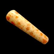 MASSAGE/ HEALING WAND IN SUNSTONE.   SP13799POL
