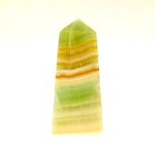 Pistacio Calcite Obelisk.   SP15412POL