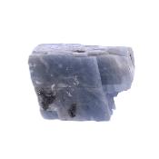 Graphite Sprays In Blue Calcite Raw Crystal Specimen.   SP16946