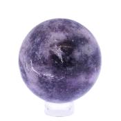 Gemstone Sphere In Lepidolite.  SP17286POL
