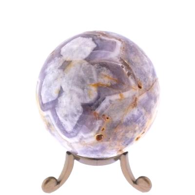 Gemstone Sphere In Chevron Quartz.   SP17382POL