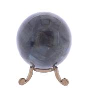 Gemstone Sphere In Labradorite.   SP17767POL