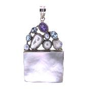 925 Silver one off designer pendant.   SP2351