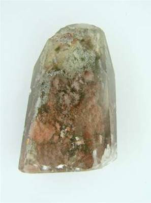 CHLORITE IN QUARTZ POINT SPECIMEN. 41 X 27 X 13MM APROX. 22g. SP525