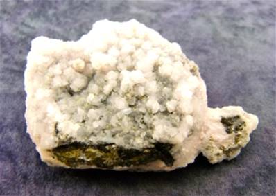 'NAIL HEAD' CALCITE DRUZE SPECIMEN WITH PYRITE INCLUSIONS. SP8917