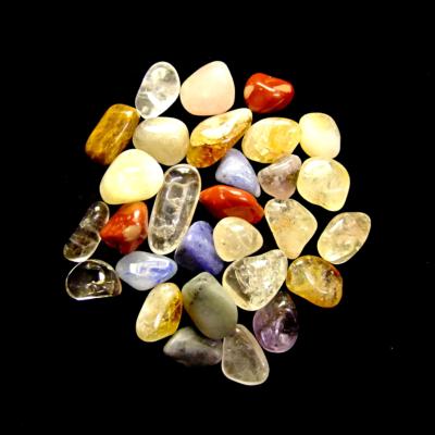 MIXED POLISHED TUMBLE STONES 'A GRADE' 3 (500g BAG).    SPR13720WHA