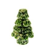 A GEMSTONE MINI CHRISTMAS TREE CARVING IN WYOMING JADE.   SP12973POL