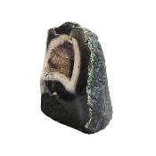 AMETHYST WITH AGATE MINI CAVE SPECIMEN.   SP13844SLF