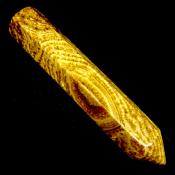 GEMSTONE PENCIL POINT IN BANDED ARAGONITE.   SP15038POL