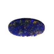 Polished lapis lazuli Oval shape pocket charm.   SP15423POL
