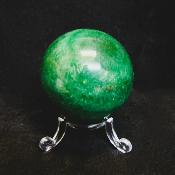 Gemstone Sphere in Green Aventurine.   SP15651POL