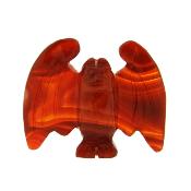 Carving Of A Bat In Carnelian.   SP15974POL
