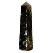 Larvikite Fully Polished Faceted Point/ Tower Specimen.   SP16558POL