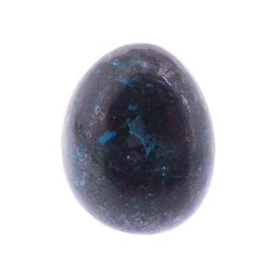 Chrysocolla In Cuprite Polished Pebble Specimen.   SP17070POL