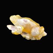 Carving Of A Frog In Fire Opal.   SP17072POL
