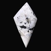 Rainbow Moonstone Fully Polished Diamond Shape Slice Specimen.   SP17152POL