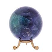 Gemstone Polished Sphere In Fluorite.   SP17562POL