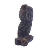 Carving Of An Owl In Labradorite.   SP17574POL