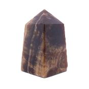 Petrified Wood Mini Obelisk.   SP17590POL