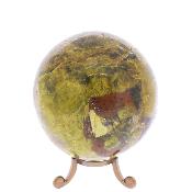 Gemstone Sphere In Natural Green Opalite.   SP17812SLF